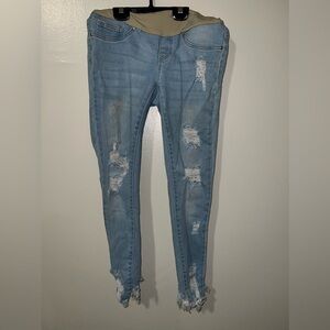 Blue Savvy maternity jeans